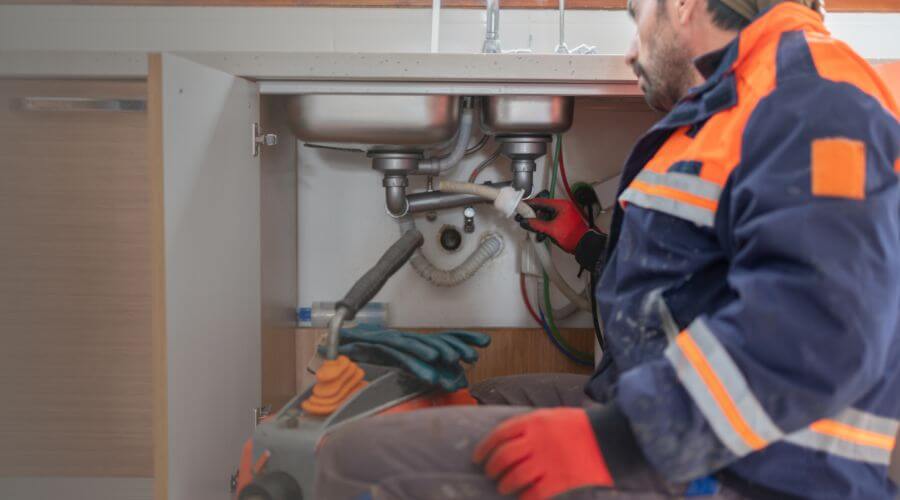 Professional slab leak plumber services in Vandervoort, AR
